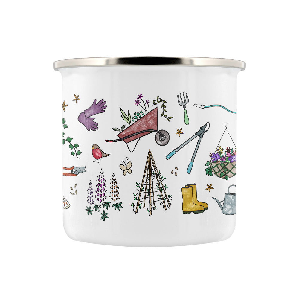 A Little Mug For Gardeners Enamel Mug