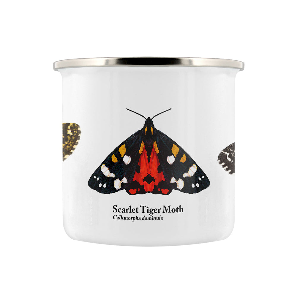 Moth Trio Enamel Mug