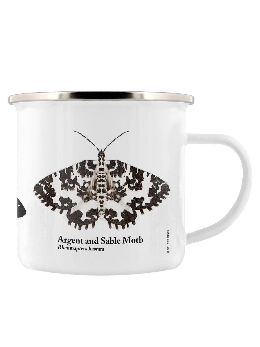 Moth Trio Enamel Mug