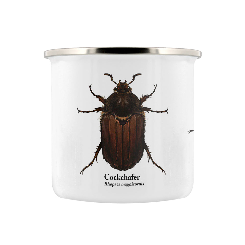 Beetle Trio Enamel Mug