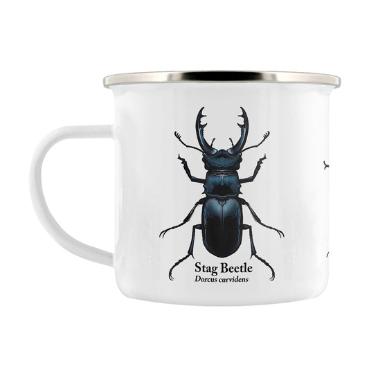 Beetle Trio Enamel Mug