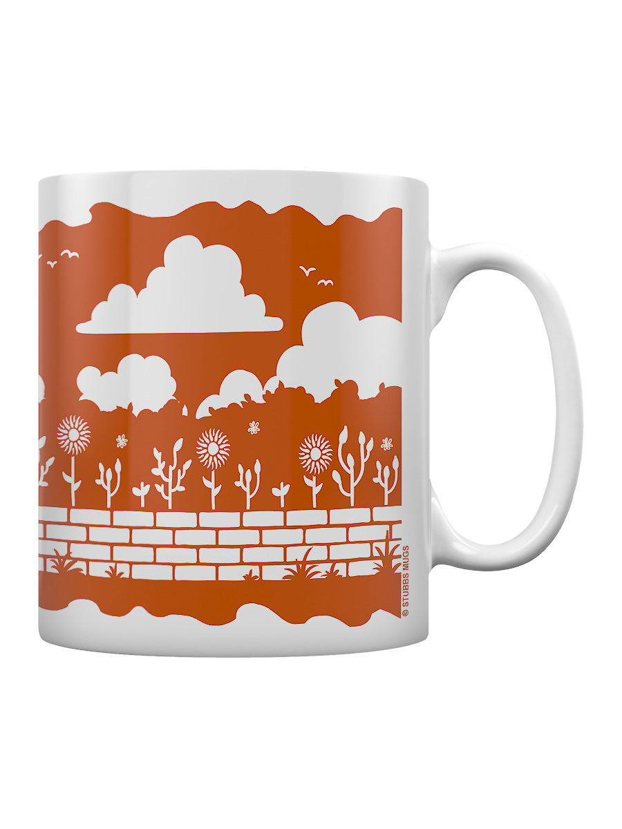 Etched In Nature - At The Allotment Block Print Mug