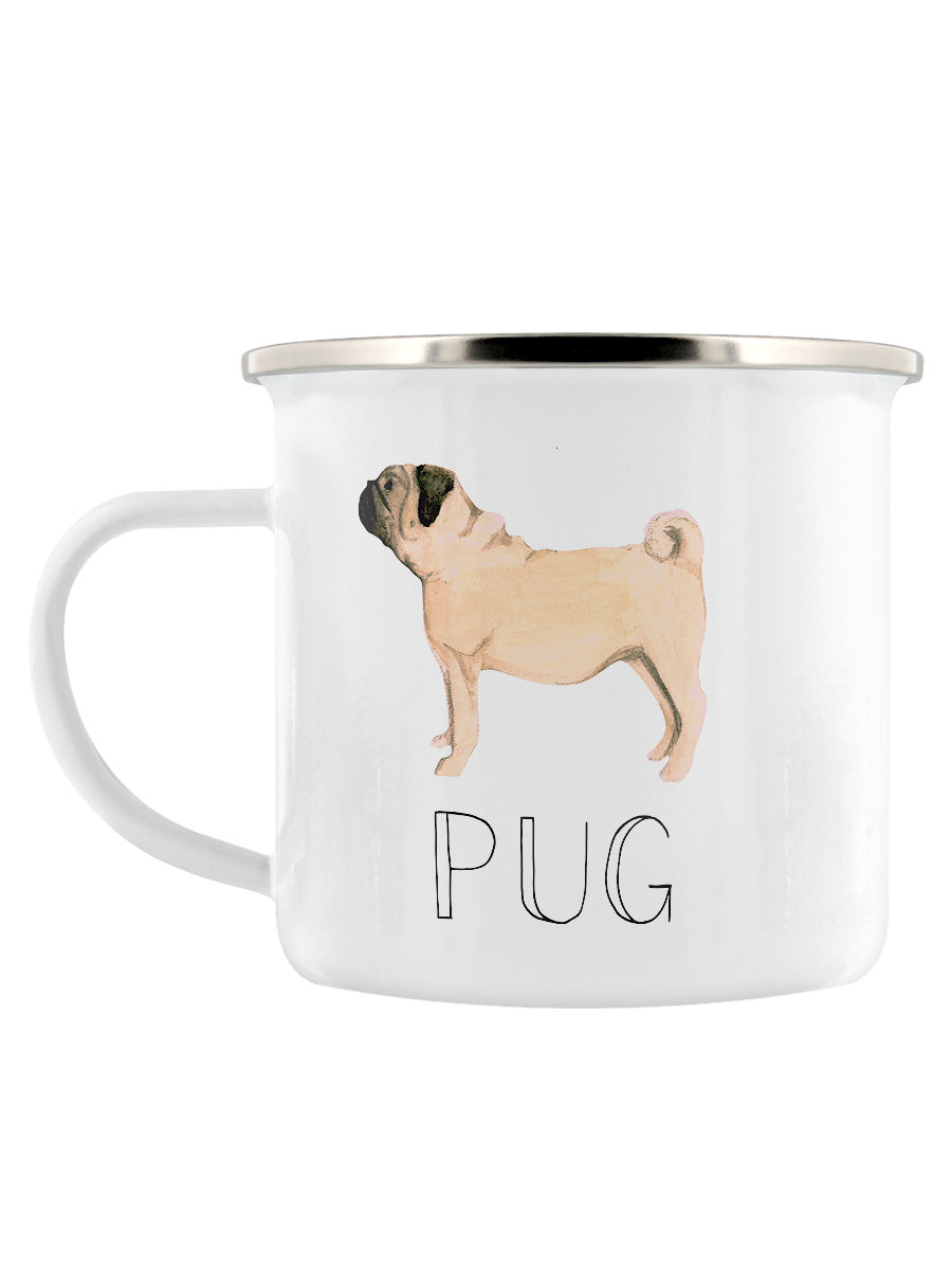 Pug - My Dog Is The Best Enamel Mug