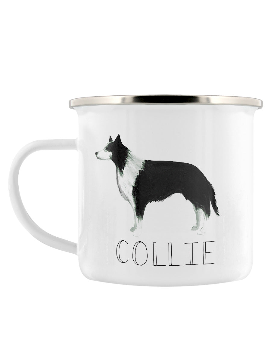 Collie - My Dog Is The Best Enamel Mug