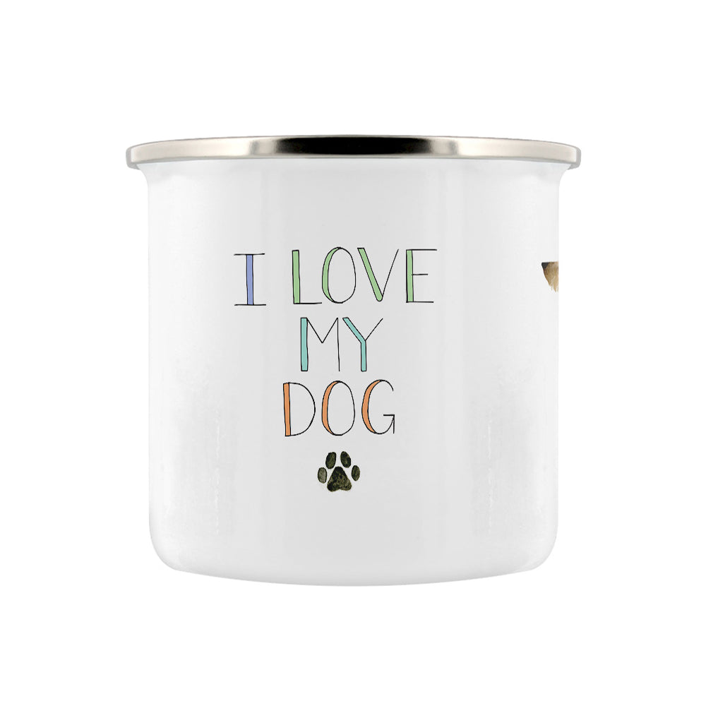 Yorkshire Terrier - I Love My Dog Enamel Mug