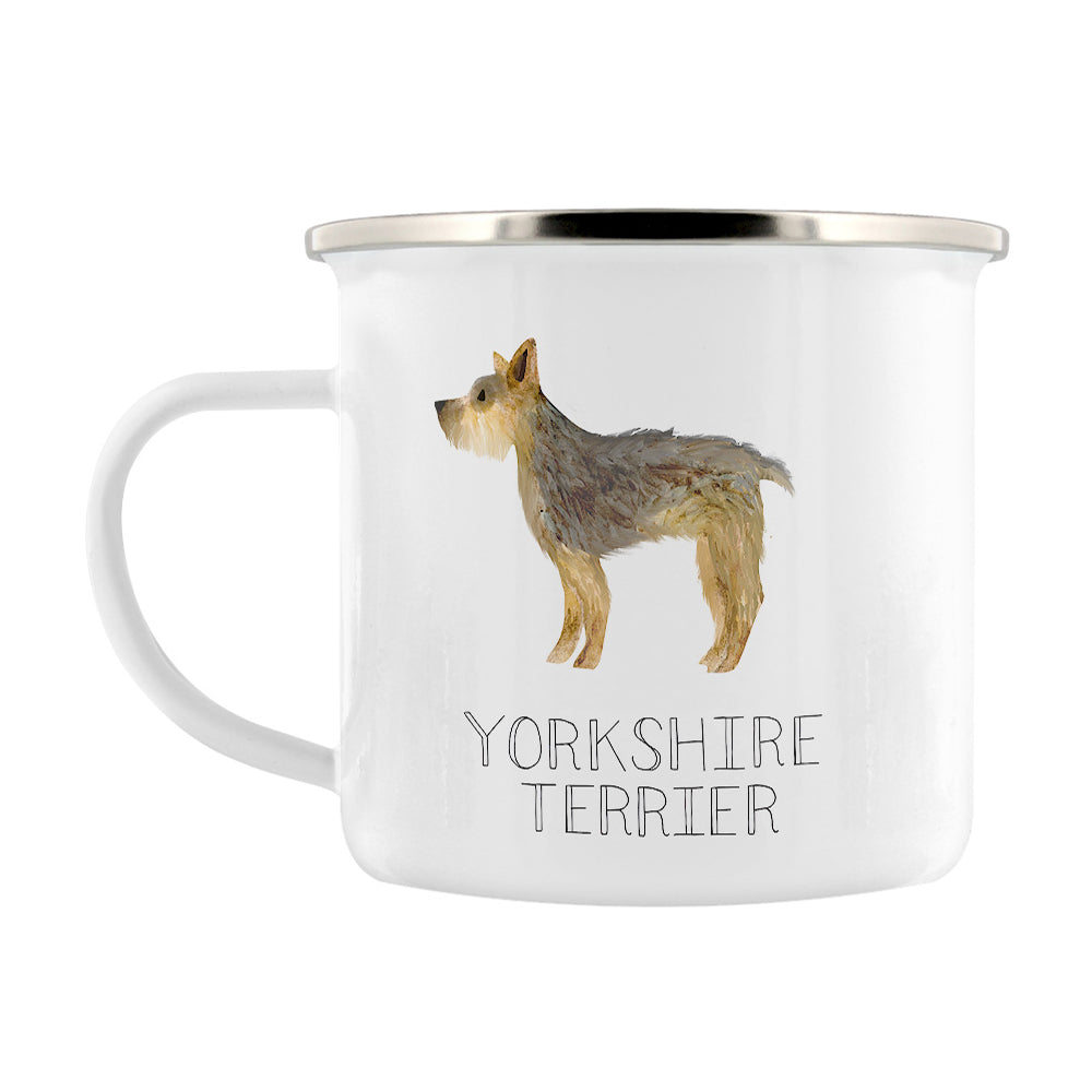 Yorkshire Terrier - I Love My Dog Enamel Mug