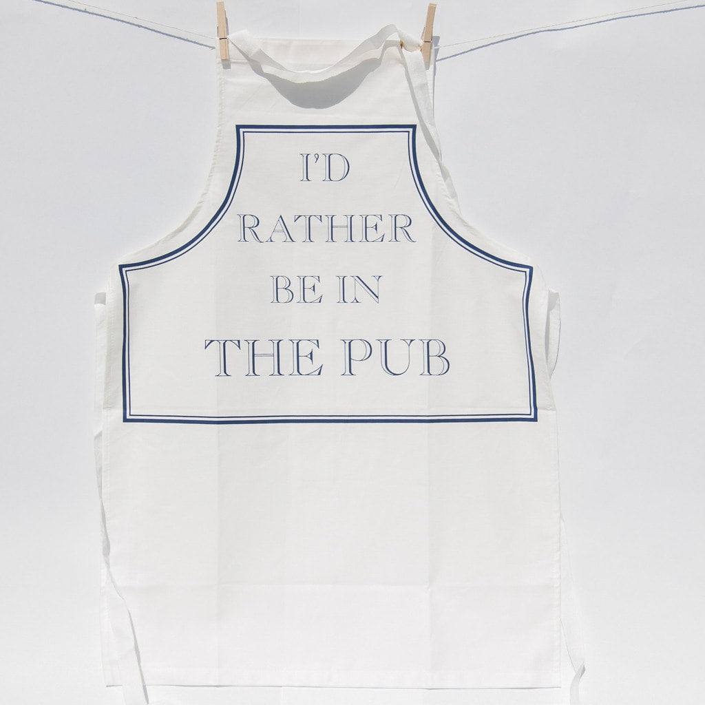 I'd Rather Be In The Pub Apron