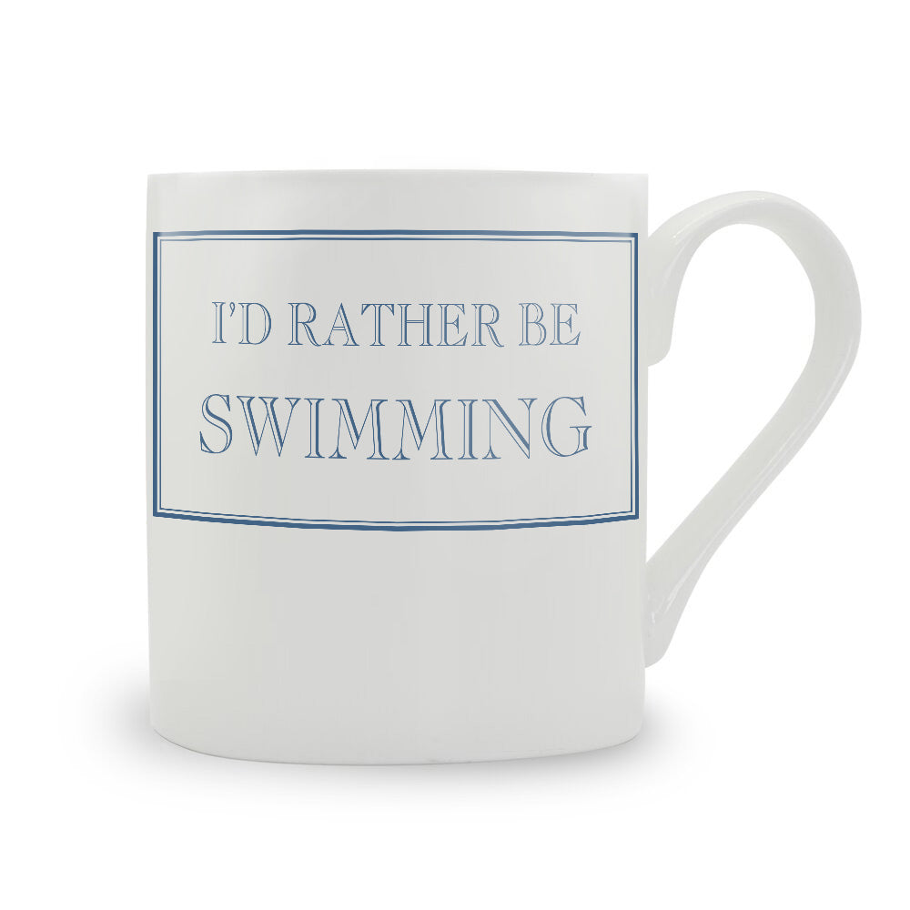 I'd Rather Be Swimming Mug