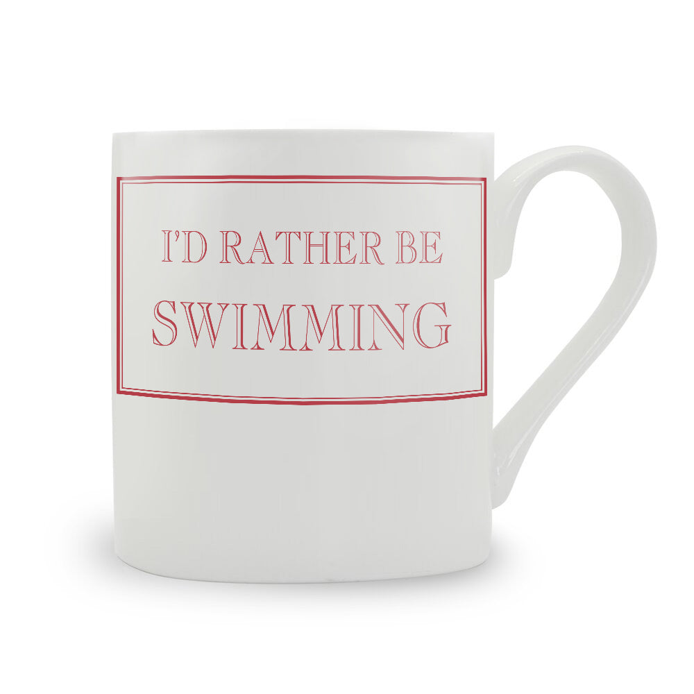 I'd Rather Be Swimming Mug