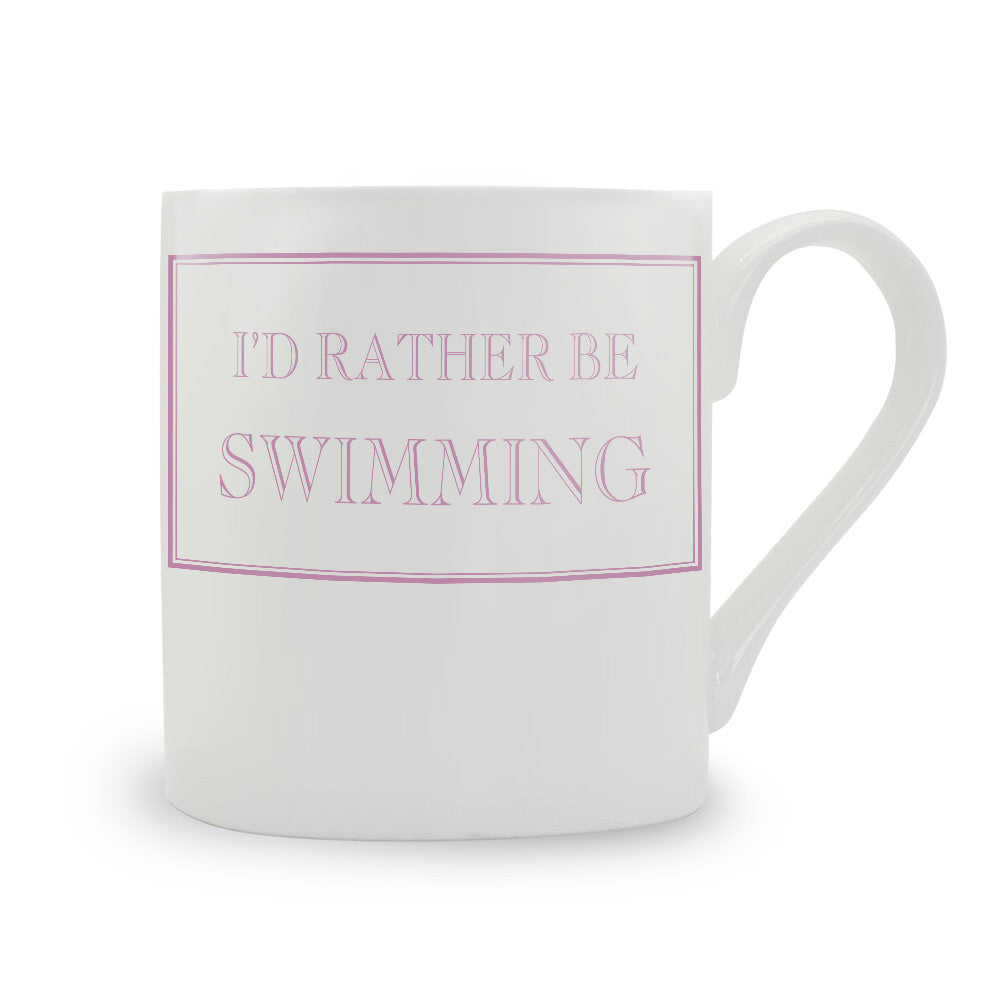 I'd Rather Be Swimming Mug