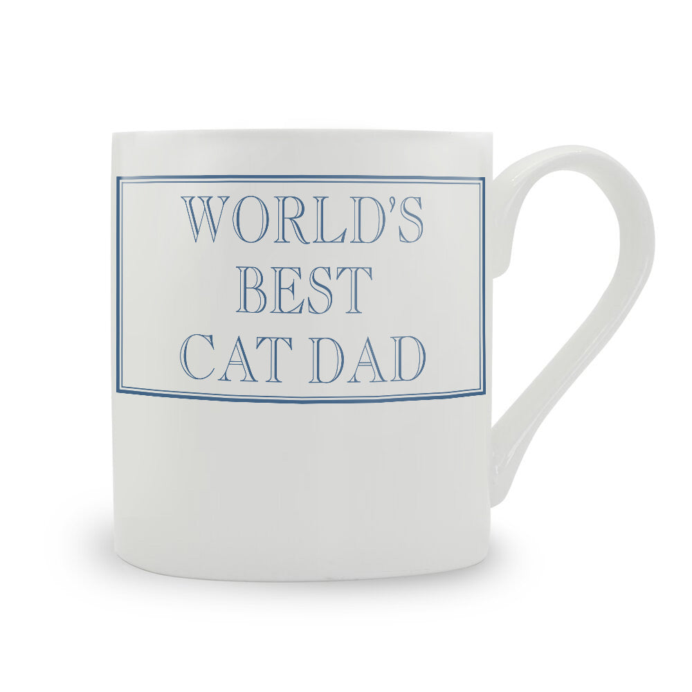 World's Best Cat Dad Mug – Buy at Stubbs Mugs - Main Image