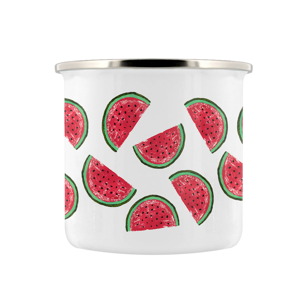 IzziRainey Watermelons Enamel Mug
