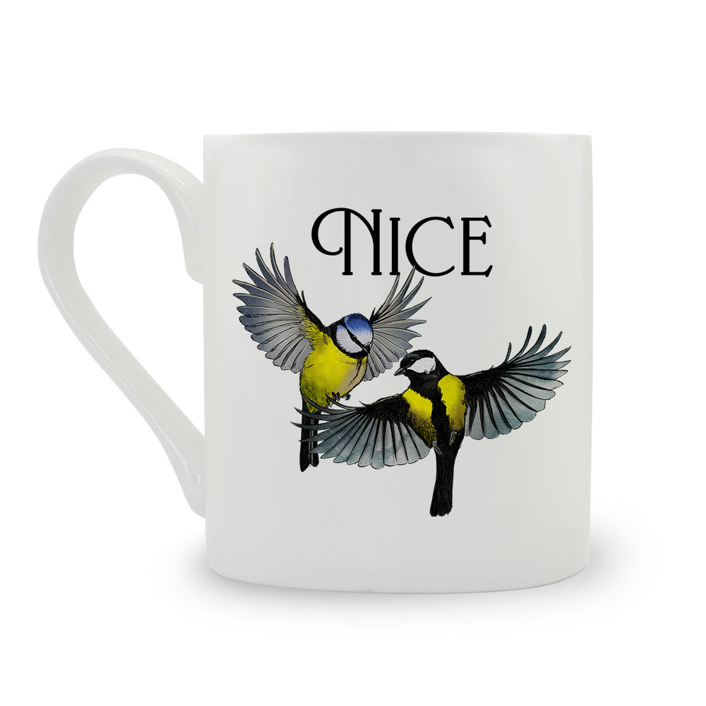 Wild Giggles Nice Tits Bone China Mug