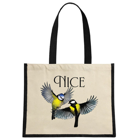 Wild Giggles Nice Tits Jute Bag