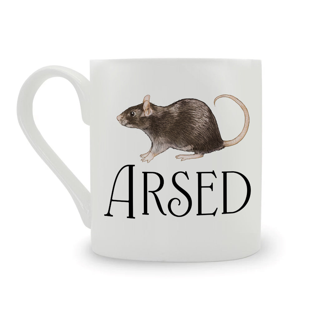 Wild Giggles Rat Arsed Bone China Mug