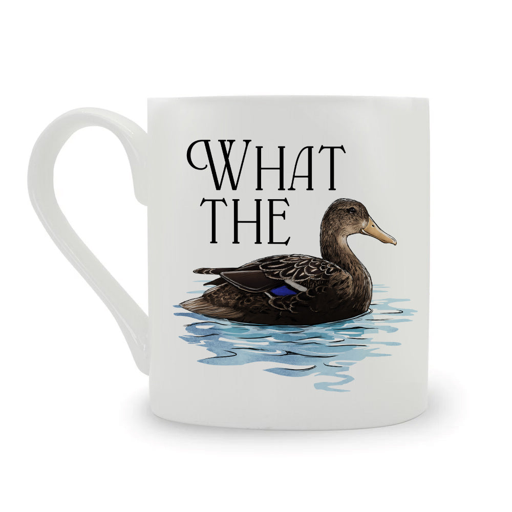 Wild Giggles What The Duck Bone China Mug