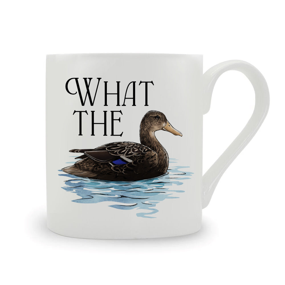 Wild Giggles What The Duck Bone China Mug