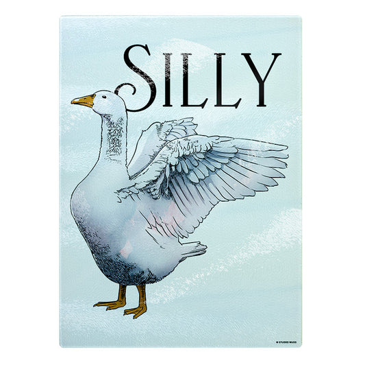 Wild Giggles Silly Goose Rectangular Chopping Board