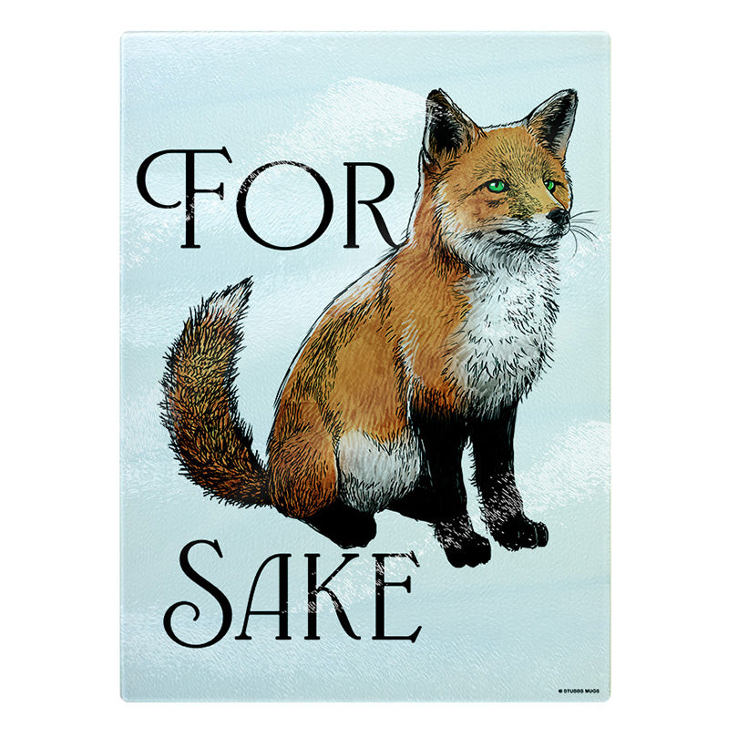 For Fox Sake Rectangular Chopping Board