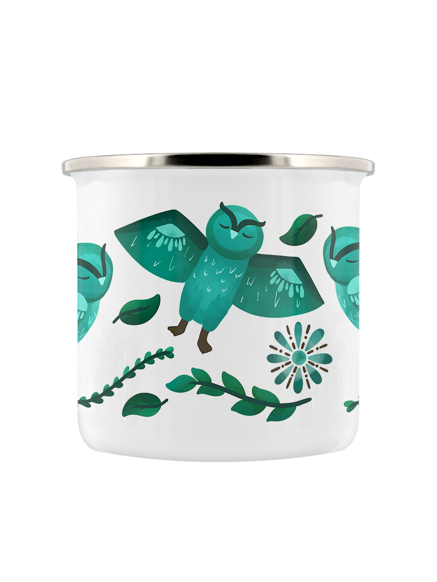 Maple & Twig Owl Enamel Mug