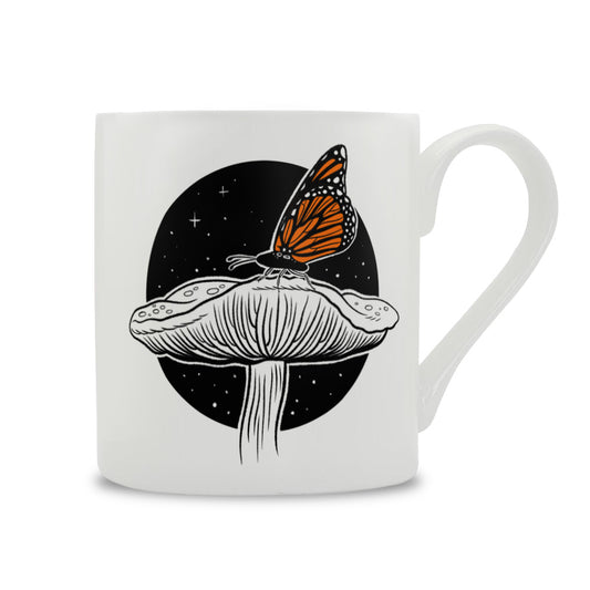 Fungi Friends - Winged Wonder Bone China Mug