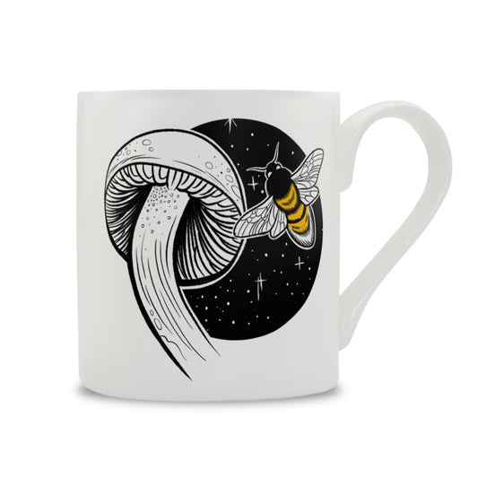 Fungi Friends - Busy Bee Bone China Mug