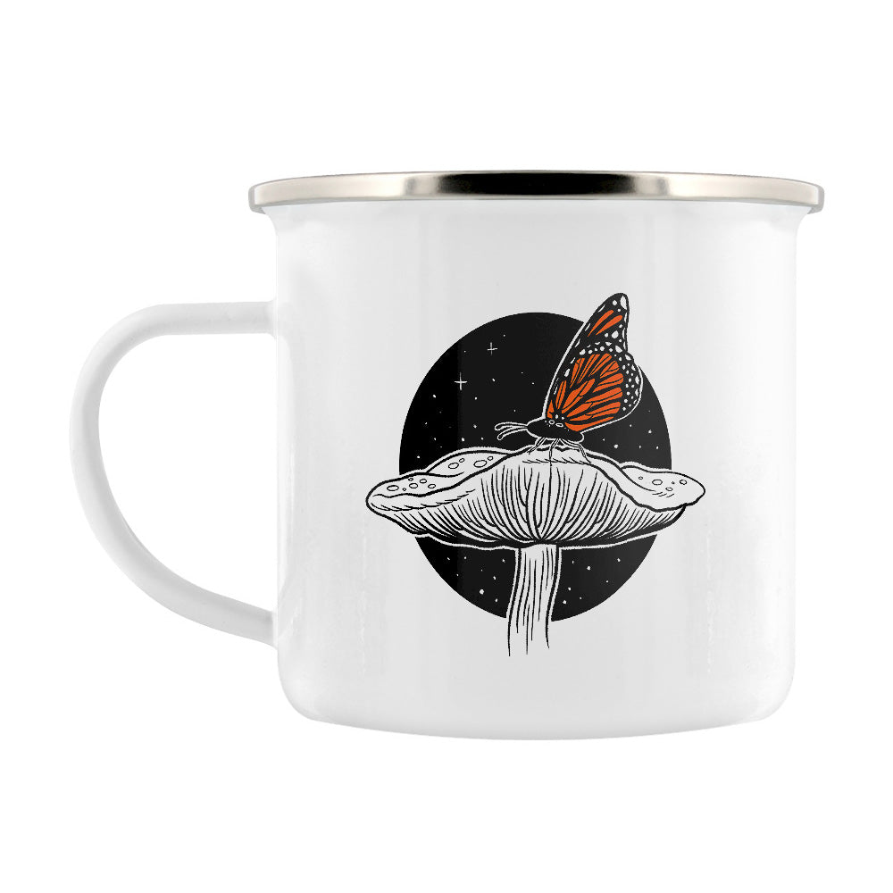 Fungi Friends - Winged Wonder Enamel Mug