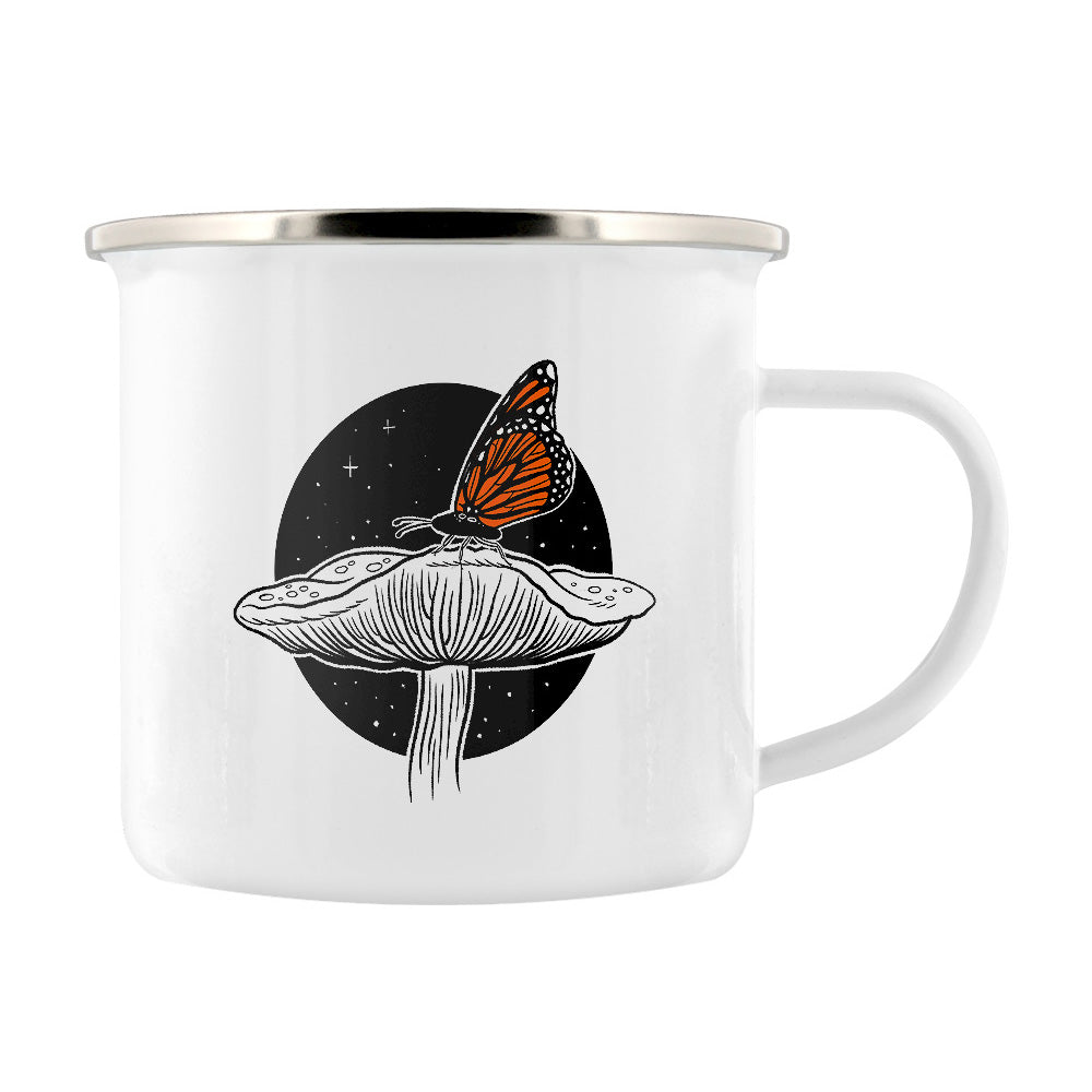 Fungi Friends - Winged Wonder Enamel Mug