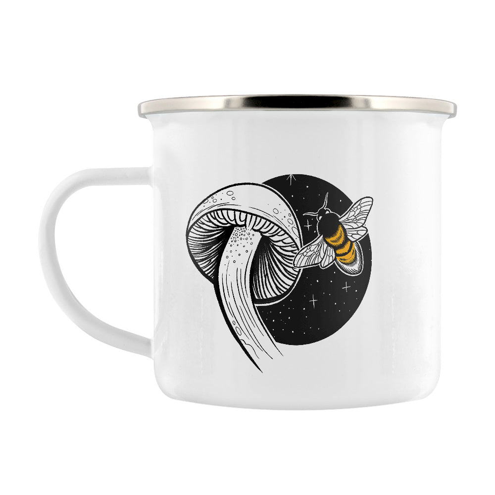 Fungi Friends - Busy Bee Enamel Mug