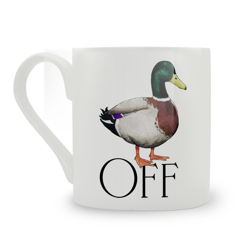 Wild Giggles Duck Off Bone China Mug