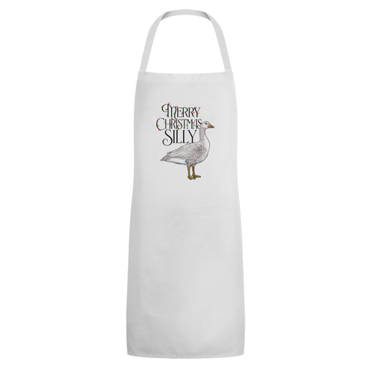 Wild Giggles Merry Christmas Silly Goose Apron