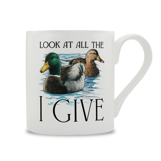 Wild Giggles Look At All The Ducks I Give Bone China Mug