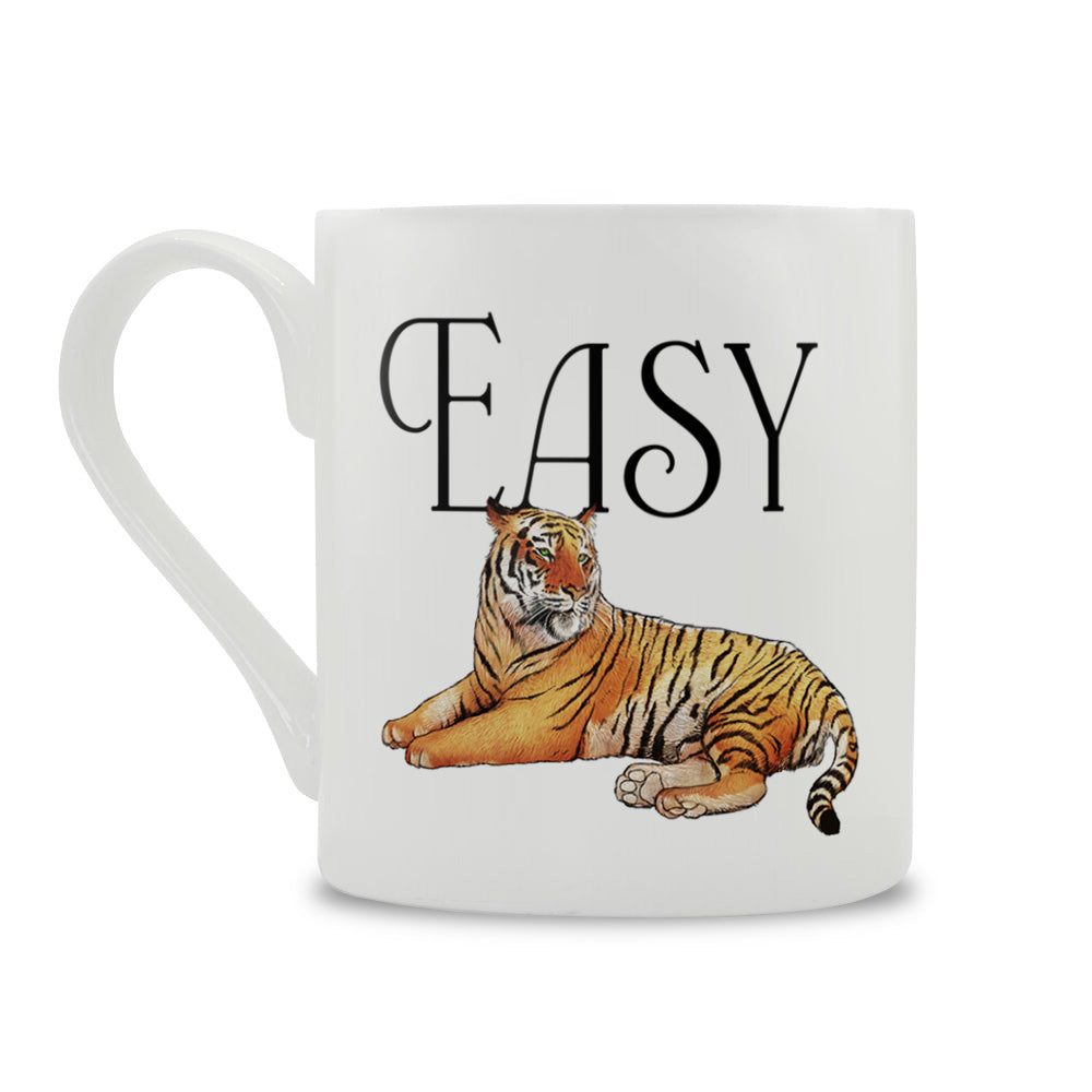 Wild Giggles Easy Tiger Bone China Mug