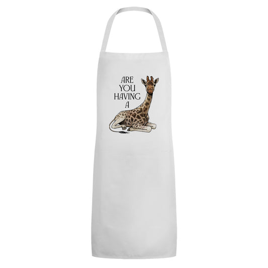 Wild Giggles Are You Having A Giraffe Apron