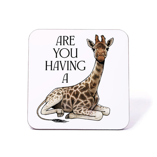 Wild Giggles Are You Having A Giraffe Coaster