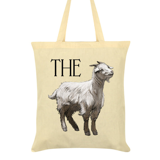 Wild Giggles The Goat Cream Tote Bag