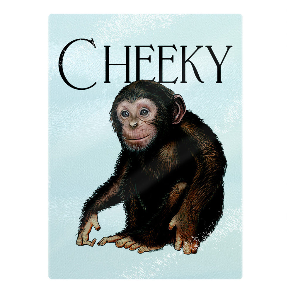 Wild Giggles Cheeky Monkey Rectangular Chopping Board
