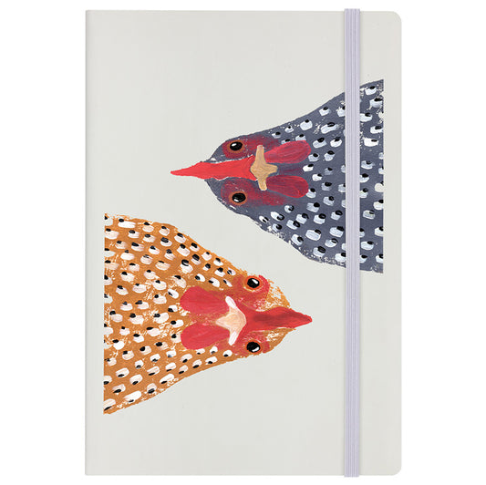 IzziRainey Cluck Cluck Cream A5 Hard Cover Notebook