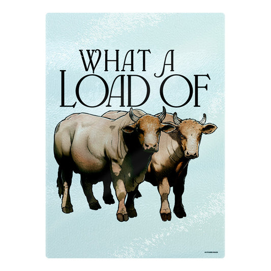 Wild Giggles What A Load Of Old Bullocks Chopping Board