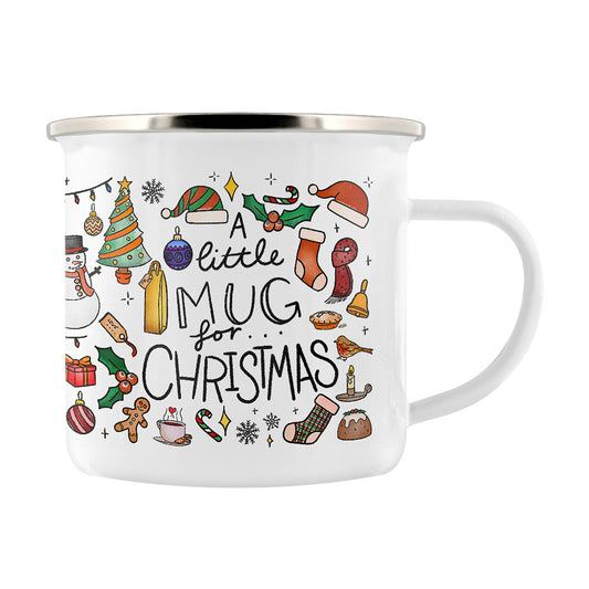 A Little Mug For Christmas Enamel Mug