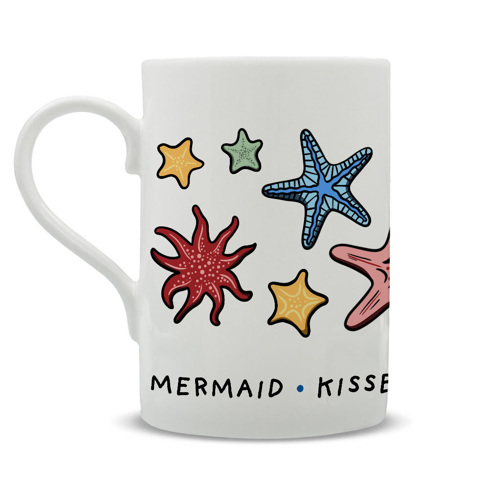 By The Seaside - Mermaid Kisses & Starfish Wishes Tall Mug