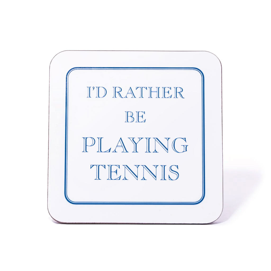I Potresti Guardare Come I'M Ascolto a Voi Tennis Sottobicchiere Set Di I Potresti Guardare Come I'M Ascolto a Voi Tennis Sottobicchiere Set Di