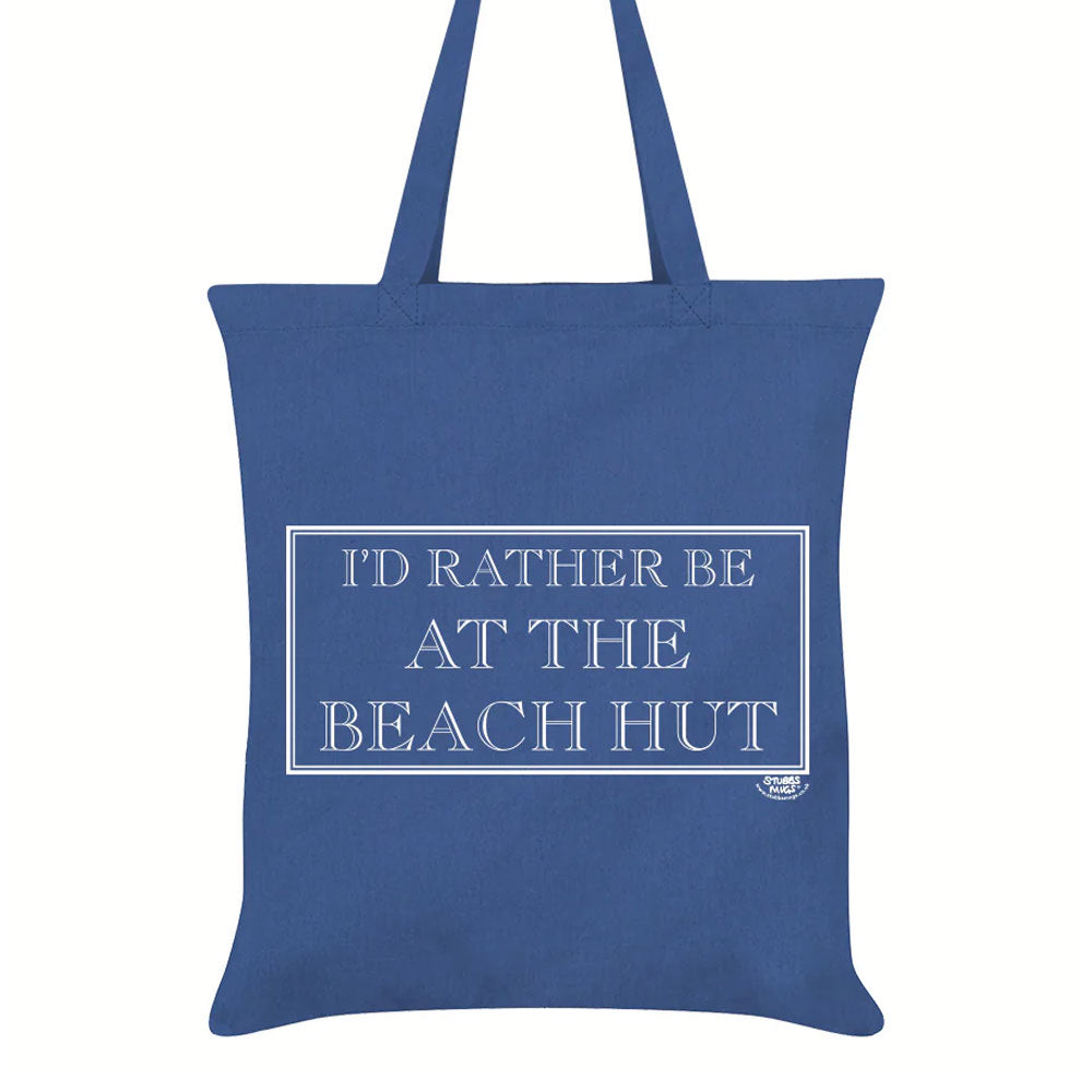 I'd Rather Be At The Beach Hut Tote Bag