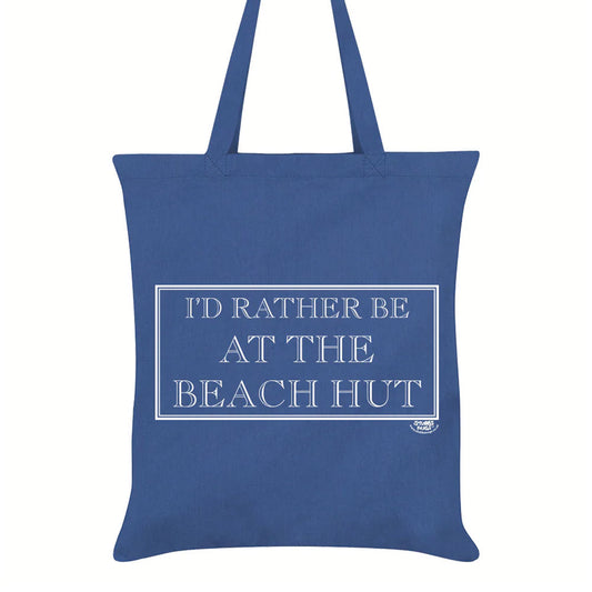 I’d Rather Be At The Beach Hut Tote Bag