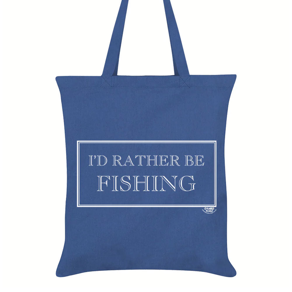I'd Rather Be Fishing Tote Bag