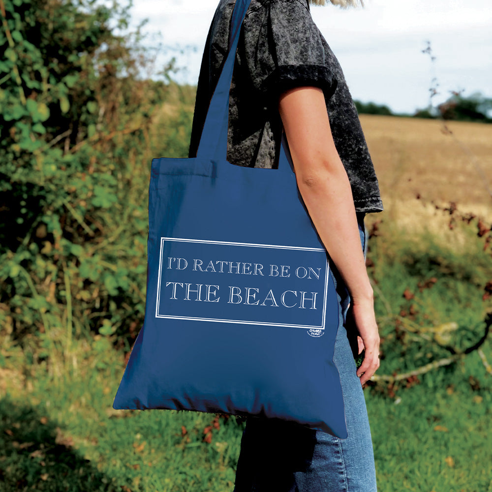 I'd Rather Be On The Beach Tote Bag