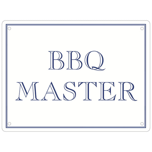 BBQ Master Mini Tin Sign