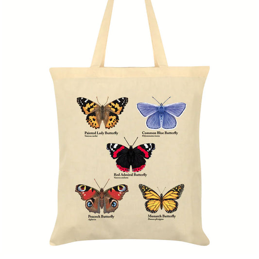 A Flutter Of Butterflies Natural Tote Bag