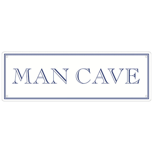 Man Cave Slim Tin Sign