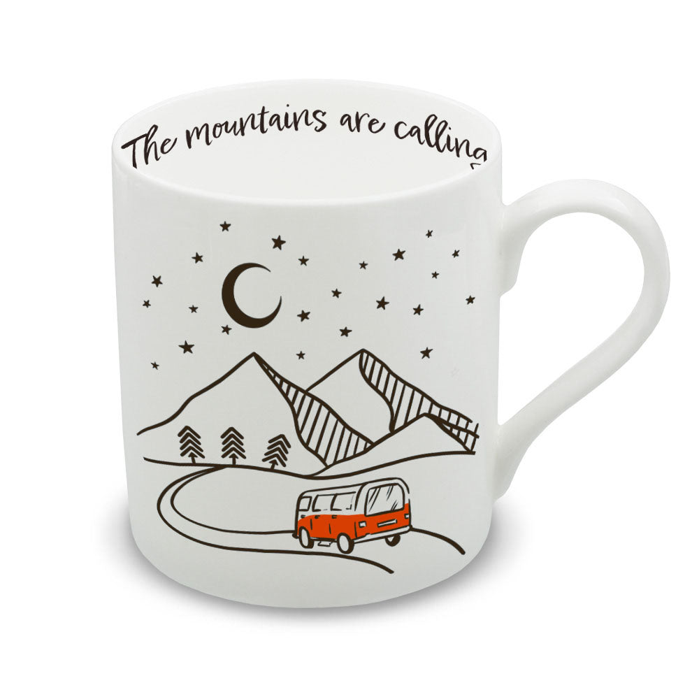 The Mountains Are Calling Mug